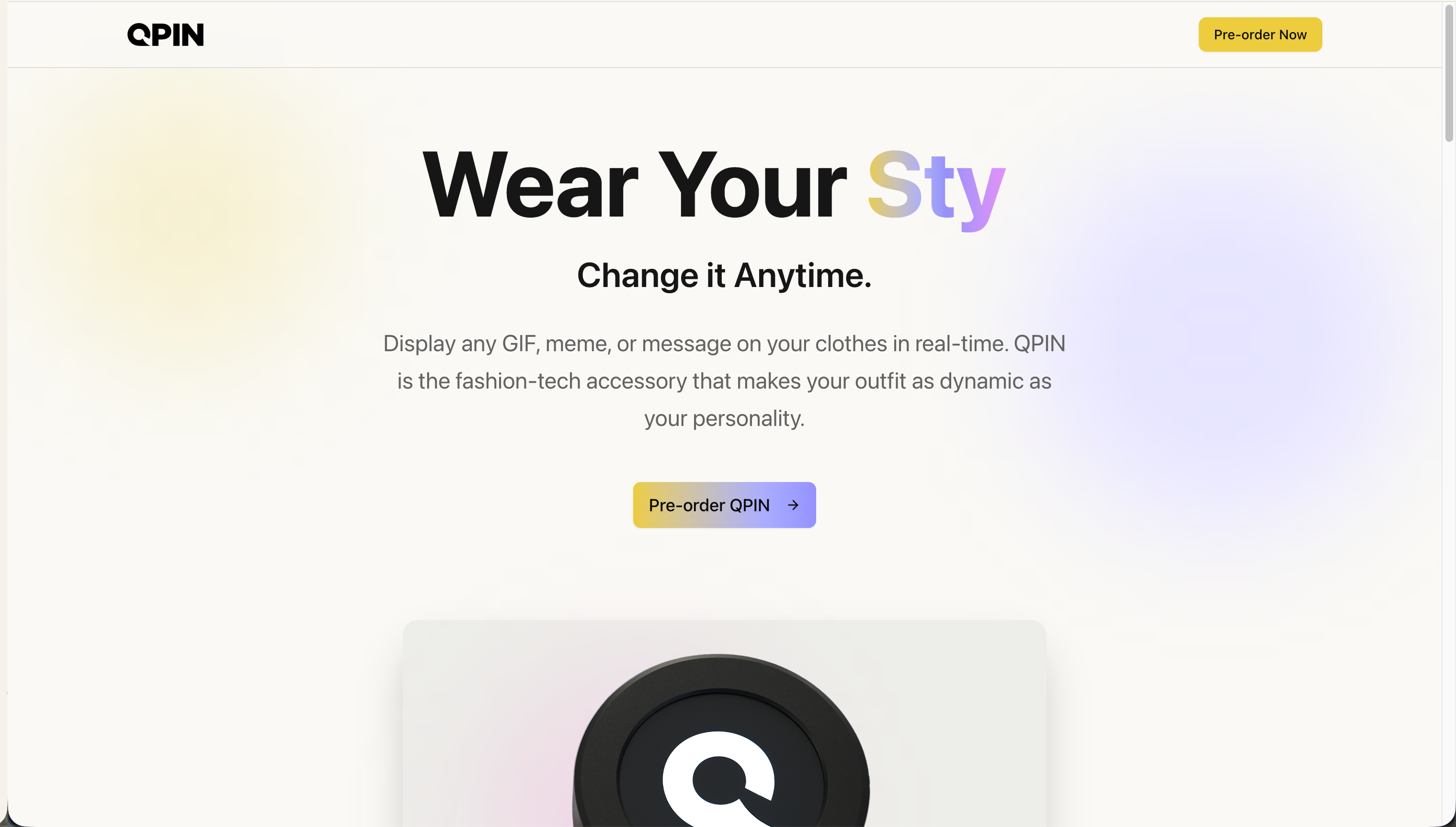 QPin Website
